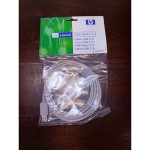 HP C6520A USB 2.0 Cable A-B 3.0m Printer Scanner Cord New